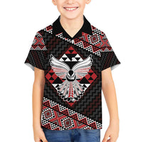 Taniko Aotearoa Hawaiian Shirt Poutama Mix Piwakawaka - Ver02 LT7 - Polynesian Pride