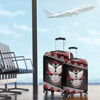 Taniko Aotearoa Luggage Cover Poutama Mix Piwakawaka - Ver02