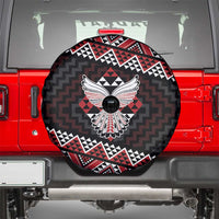 Taniko Aotearoa Spare Tire Cover Poutama Mix Piwakawaka - Ver02 LT7 - Polynesian Pride