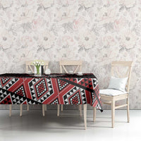 Taniko Aotearoa Tablecloth Poutama Mix Piwakawaka - Ver02 LT7 - Polynesian Pride