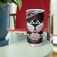 Taniko Aotearoa Tumbler Cup Poutama Mix Piwakawaka - Ver02 LT7 - Polynesian Pride