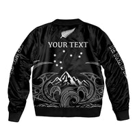 Personalised New Zealand Bomber Jacket Maori Te Iwa o Matariki LT7 - Polynesian Pride