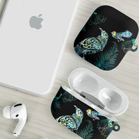 Aotearoa Maori Mahuru AirPods Case Spring Time - Paua Shell Green LT7 - Polynesian Pride