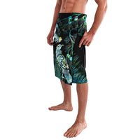 Aotearoa Maori Mahuru Lavalava Spring Time - Paua Shell Green LT7 - Polynesian Pride