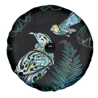 Aotearoa Maori Mahuru Spare Tire Cover Spring Time - Paua Shell Green LT7 - Polynesian Pride