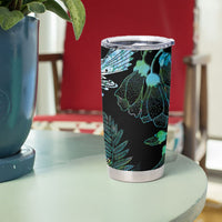 Aotearoa Maori Mahuru Tumbler Cup Spring Time - Paua Shell Green LT7 - Polynesian Pride