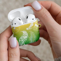 Aotearoa Maori Mahuru Tui With Pikawakawa AirPods Case Spring Time LT7 - Polynesian Pride