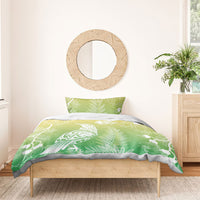 Aotearoa Maori Mahuru Tui With Pikawakawa Bedding Set Spring Time LT7 - Polynesian Pride