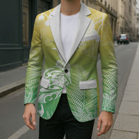 Aotearoa Maori Mahuru Tui With Pikawakawa Blazer Spring Time LT7 - Polynesian Pride