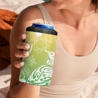Aotearoa Maori Mahuru Tui With Pikawakawa 4 in 1 Can Cooler Tumbler Spring Time LT7 - Polynesian Pride