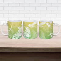 Aotearoa Maori Mahuru Tui With Pikawakawa Ceramic Mug Spring Time LT7 - Polynesian Pride