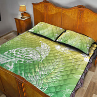 Aotearoa Maori Mahuru Tui With Pikawakawa Quilt Bed Set Spring Time LT7 - Polynesian Pride