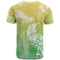 Aotearoa Maori Mahuru Tui With Pikawakawa T Shirt Spring Time LT7 - Polynesian Pride