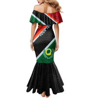 Personalised Penama and Papua New Guinea Day Mermaid Dress Emblem Mix Style LT7 - Polynesian Pride