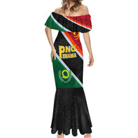 Personalised Penama and Papua New Guinea Day Mermaid Dress Emblem Mix Style LT7 - Polynesian Pride