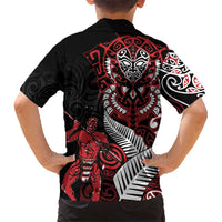 Aotearoa Toitu Te Tiriti Hawaiian Shirt Whakairo Wheku LT7 - Polynesian Pride