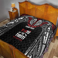 Aotearoa Maori Personalized Quilt Toitu Te Tiriti Ake! Ake! Ake!