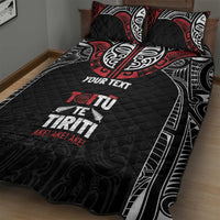 Aotearoa Maori Personalized Quilt Bed Set Toitu Te Tiriti Ake! Ake! Ake! LT7 - Polynesian Pride