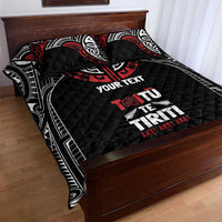 Aotearoa Maori Personalized Quilt Bed Set Toitu Te Tiriti Ake! Ake! Ake! LT7 - Polynesian Pride