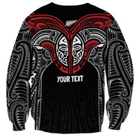 Aotearoa Maori Personalized Sweatshirt Toitu Te Tiriti Ake! Ake! Ake! LT7 - Polynesian Pride