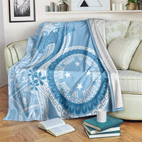 Micronesia FSM Blanket Shark and Manta Classic Style