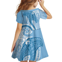 Micronesia FSM Family Matching Mermaid Dress and Hawaiian Shirt Shark and Manta Classic Style