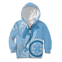 Micronesia FSM Kid Hoodie Shark and Manta Classic Style