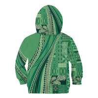 Pasifika Women's Day - Samoa Siapo Malu Tattoo Inspired Kid Hoodie Jade LT7 - Polynesian Pride