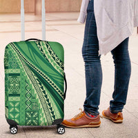 Pasifika Women's Day - Samoa Siapo Malu Tattoo Inspired Luggage Cover Jade LT7 Jade - Polynesian Pride