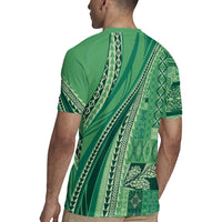 Pasifika Women's Day - Samoa Siapo Malu Tattoo Inspired Rugby Jersey Jade LT7 - Polynesian Pride