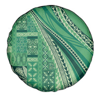 Pasifika Women's Day - Samoa Siapo Malu Tattoo Inspired Spare Tire Cover Jade LT7 - Polynesian Pride