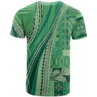 Pasifika Women's Day - Samoa Siapo Malu Tattoo Inspired T Shirt Jade LT7 - Polynesian Pride