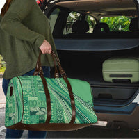 Pasifika Women's Day - Samoa Siapo Malu Tattoo Inspired Travel Bag Jade LT7 - Polynesian Pride