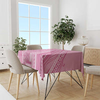 Pasifika Women's Day - Samoa Siapo Malu Tattoo Inspired Tablecloth Pink LT7 - Polynesian Pride