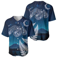 New Zealand Matariki Baseball Jersey Starry Night Style