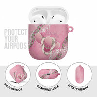 Hawaii Maui Island Flowers Lei AirPods Case Lokelani Rose Pink LT7 - Polynesian Pride