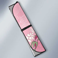Hawaii Maui Island Flowers Lei Auto Sun Shade Lokelani Rose Pink LT7 - Polynesian Pride