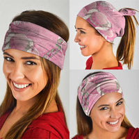 Hawaii Maui Island Flowers Lei Neck Gaiter Lokelani Rose Pink LT7 - Polynesian Pride