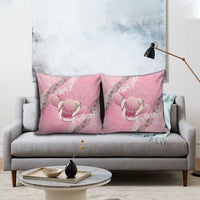 Hawaii Maui Island Flowers Lei Pillow Cover Lokelani Rose Pink LT7 - Polynesian Pride