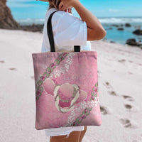 Hawaii Maui Island Flowers Lei Tote Bag Lokelani Rose Pink LT7 - Polynesian Pride
