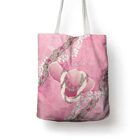 Hawaii Maui Island Flowers Lei Tote Bag Lokelani Rose Pink LT7 - Polynesian Pride