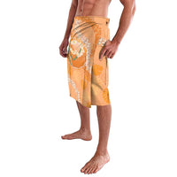 Hawaii Lanai Island Flowers Lei Lavalava Orange Kaunaoa Mix Maile LT7 - Polynesian Pride