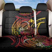 Personalized Milne Bay Back Car Seat Cover PNG Lime Pot with Oro Tapa