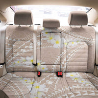 Polynesian Vintage Floral Back Car Seat Cover Beige Motifs - Polynesian Pride