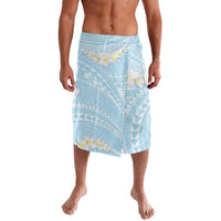 Polynesian Vintage Floral Lavalava Azure Motifs - Polynesian Pride