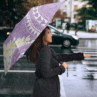 Polynesian Vintage Floral Umbrella Lavender Motifs LT7 - Polynesian Pride