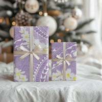 Polynesian Vintage Floral Wrapping Paper Lavender Motifs LT7 - Polynesian Pride
