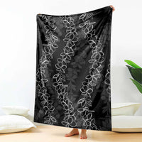 Hawaii Plumeria Lei Blanket Aloha Festive Vibe LT7 - Polynesian Pride
