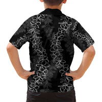 Hawaii Plumeria Lei Family Matching Long Sleeve Bodycon Dress and Hawaiian Shirt Aloha Festive Vibe LT7 - Polynesian Pride