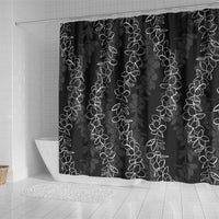 Hawaii Plumeria Lei Shower Curtain Aloha Festive Vibe LT7 - Polynesian Pride